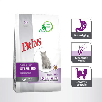 Prins vitalcare sterilised 1,5kg