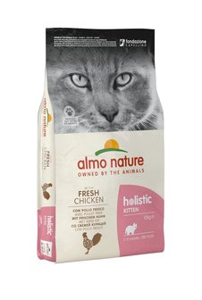 Almo nature holistic kitten kip&amp;rijst 400gr