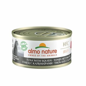 Almo nature HFC tonijn inktvis 70gr