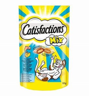 Catisfactions mix zalm &amp; kaas 60gr