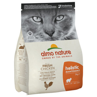 Almo nature holistic adult kip&amp;rijst 2kg
